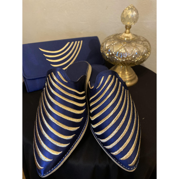 Vagues Bleu Nuit Royale